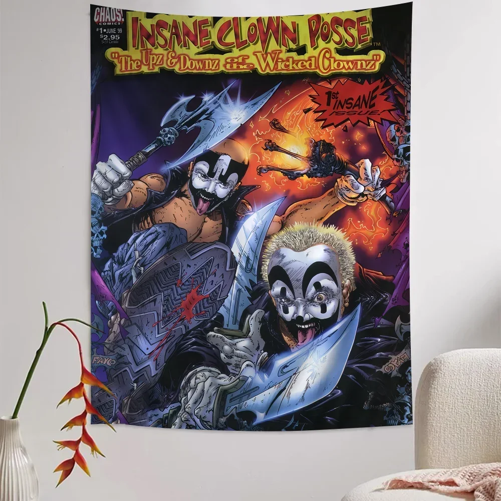 نسيج معلق على الجدار المجنون ، نسيج ماندالا الملونة ، ورقة الهيبي ، رخيصة ، بوهيمية