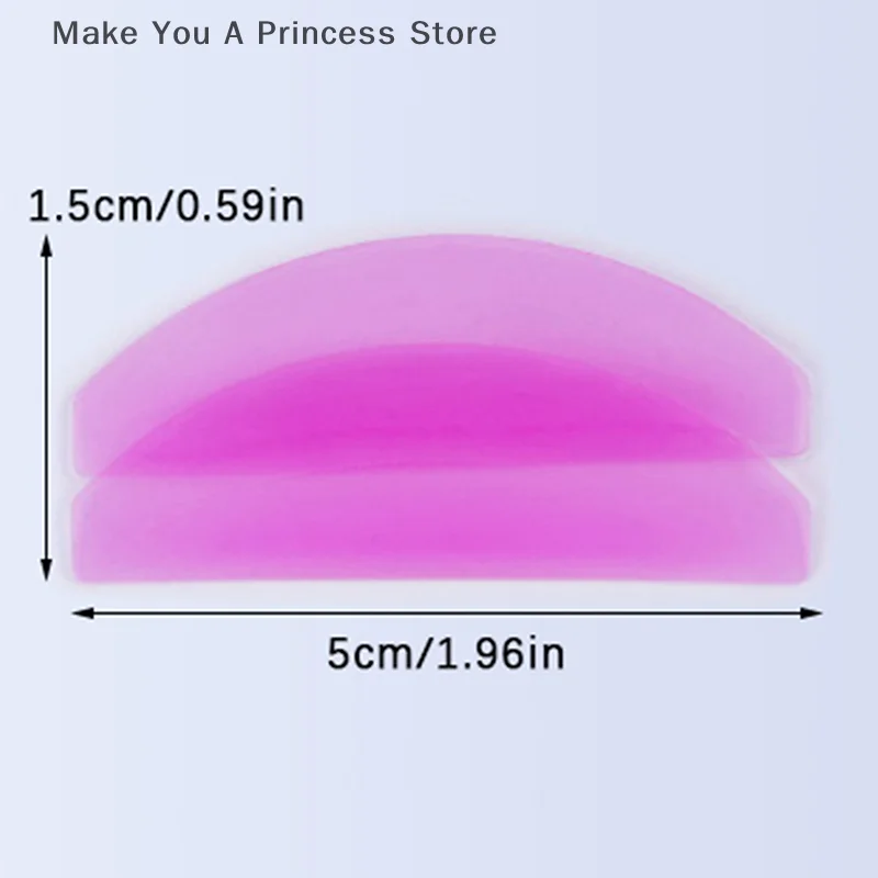 1 Paar Lash Verzachtende Pads Siliconen Wimper Perm Pads Wimpers Dunne Staven Schild 3D Wimper Lifting Wimper Accessoires Makeup Tools