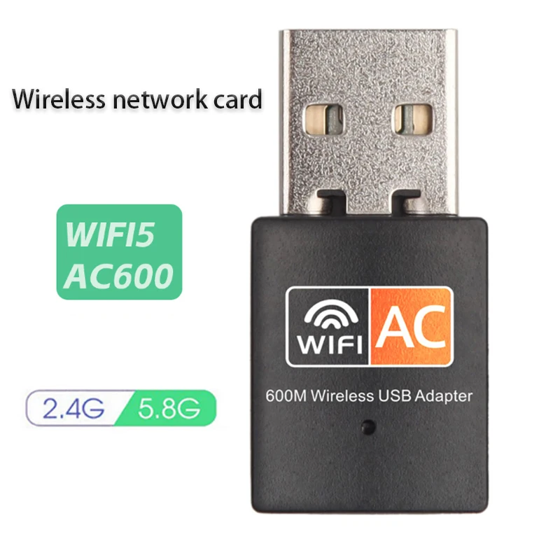 

600Mbps wireless network card Lan Card WIFI signal reception wireless USB Adapter wireless WIFI receiving transmitter Dual band