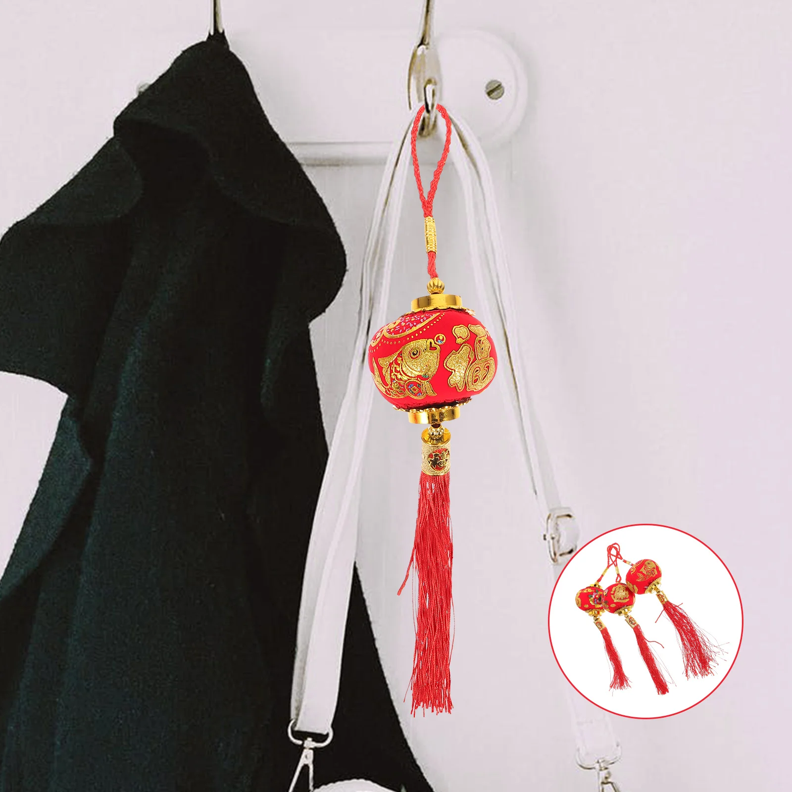 

Pendant Lanterns Chinese New Year Adorns Home Hanging Decor Festival Decorations Lucky Gifts Lightweight Durable Use