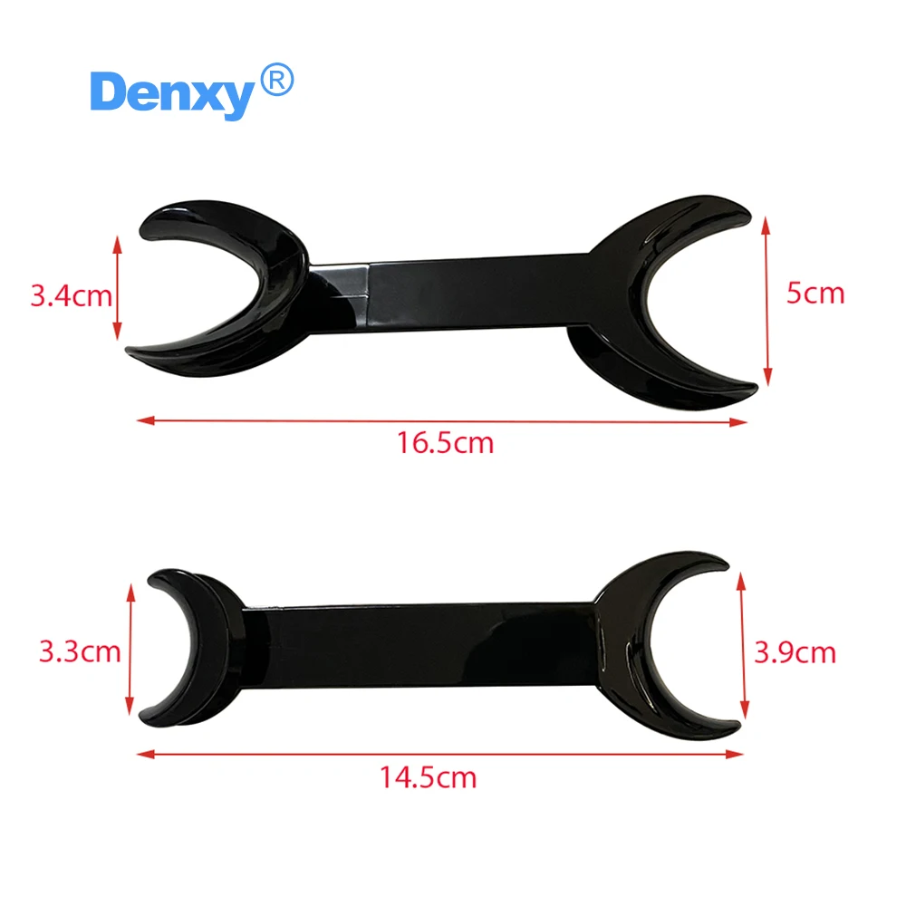 DENXY 10 Stück/Lot Wangenretraktor T-Form Intraoraler Wangen-Lippen-Öffner Doppelkopf Dentalzubehör – Detail 2