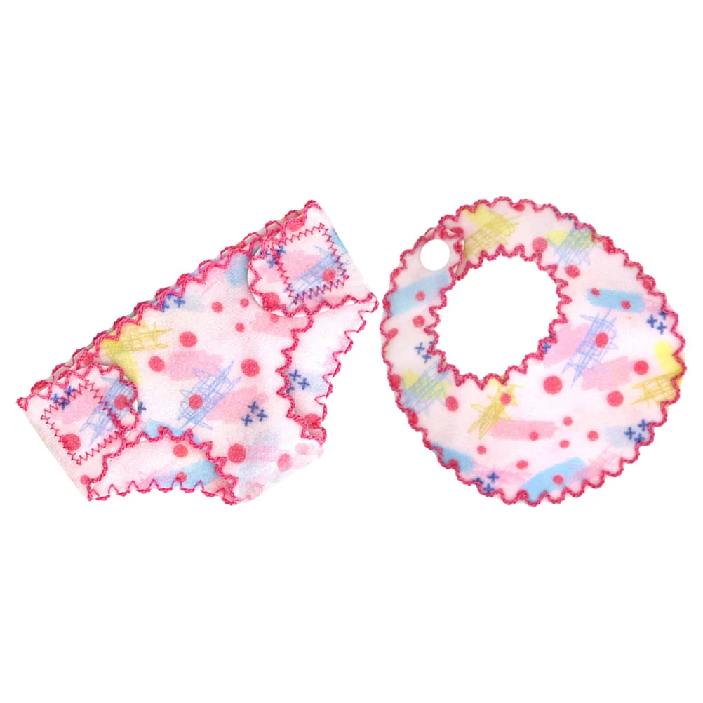 1 Set Replacement Bib Dress up Decorative Bib Panties Bib Toy Panties Bib