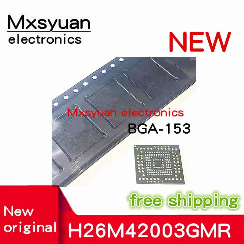 1pcs~10pcs/lot H26M42003GMR BGA-153 H26M42003 BGA153 42003 memory chip 153 balls emmc 8G New and original