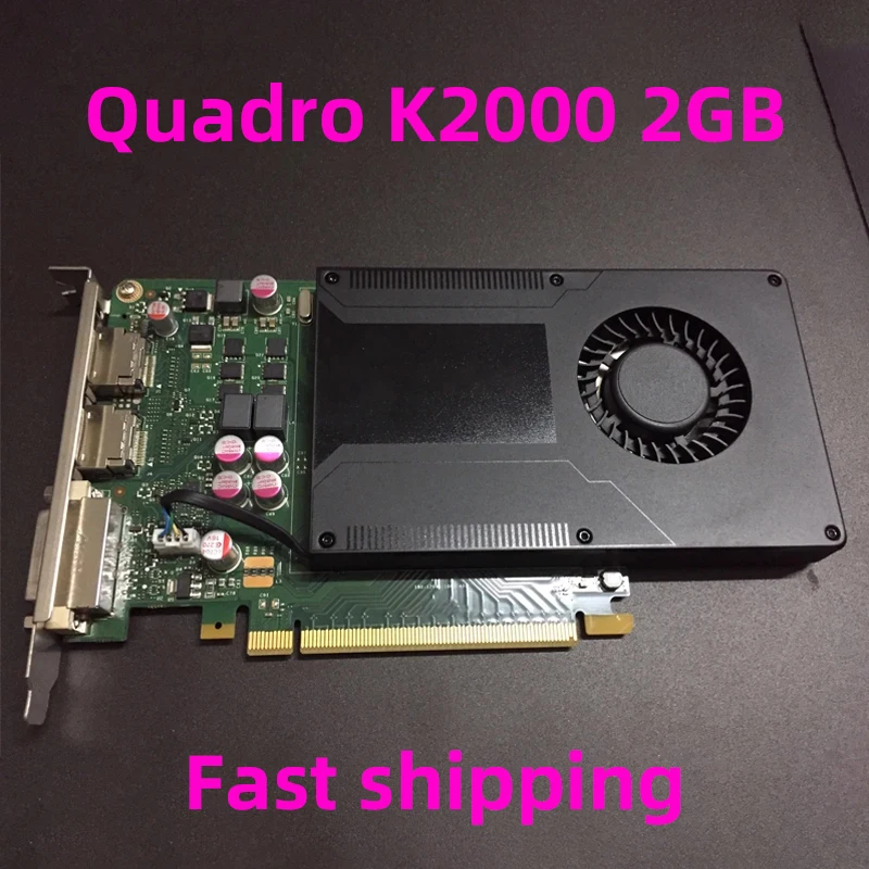 

1PCS Original Quadro K2000 2GB Professional Graphics Card CAD/PS Graphic Design Office 4K NEW
