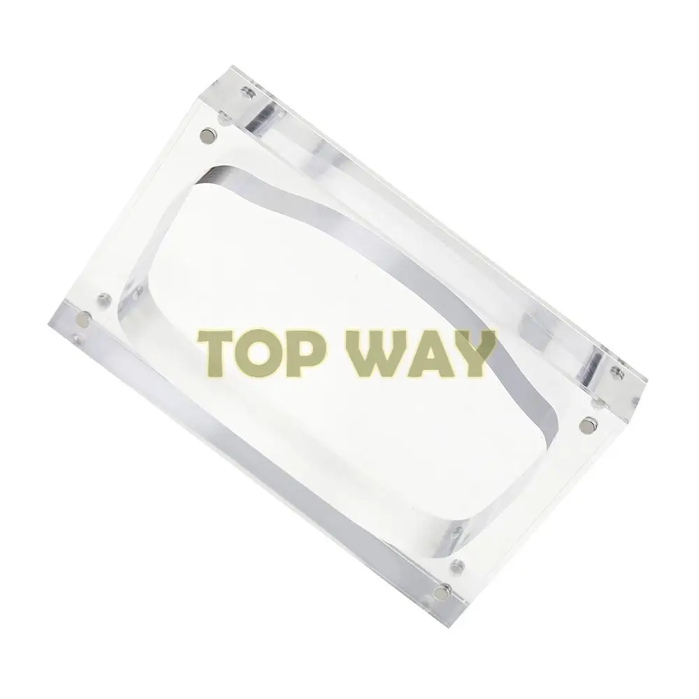 5 шт. для Gameboy Advanced GBA GBC, высокая прозрачность, акриловая магнитная крышка, коробка для хранения консоли для Game Boy Micro GBM