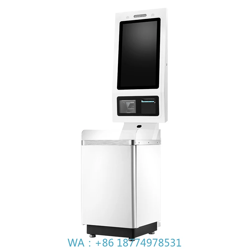 

Checkout Automatic Payment Self Service Machines KiosksTouch Screen Automatic Self Ordering Payment Terminal Kiosk Machine Self