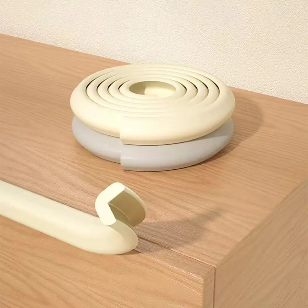 Easy To Clean NBR Table Protector Baby Safety Protective Cover Desk Cover L Shape Anti-collision Foam Protective Tape Home