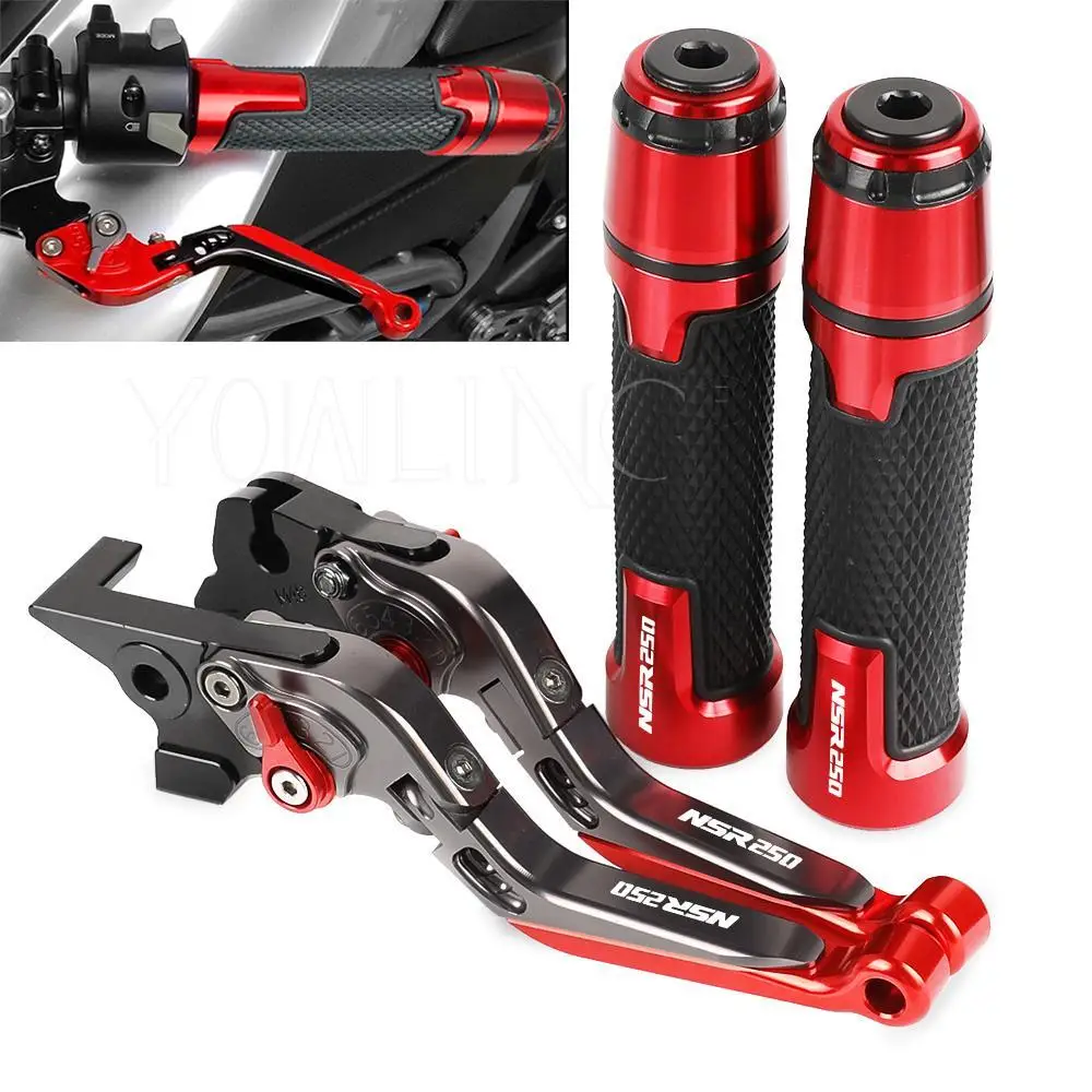 

CBR NSR 250 Motorcycle Brake Clutch Levers Handlebar Handle Hand Grip FOR HONDA CBR250 NSR250 1988 1989 1990 1991 1992 1993 1994