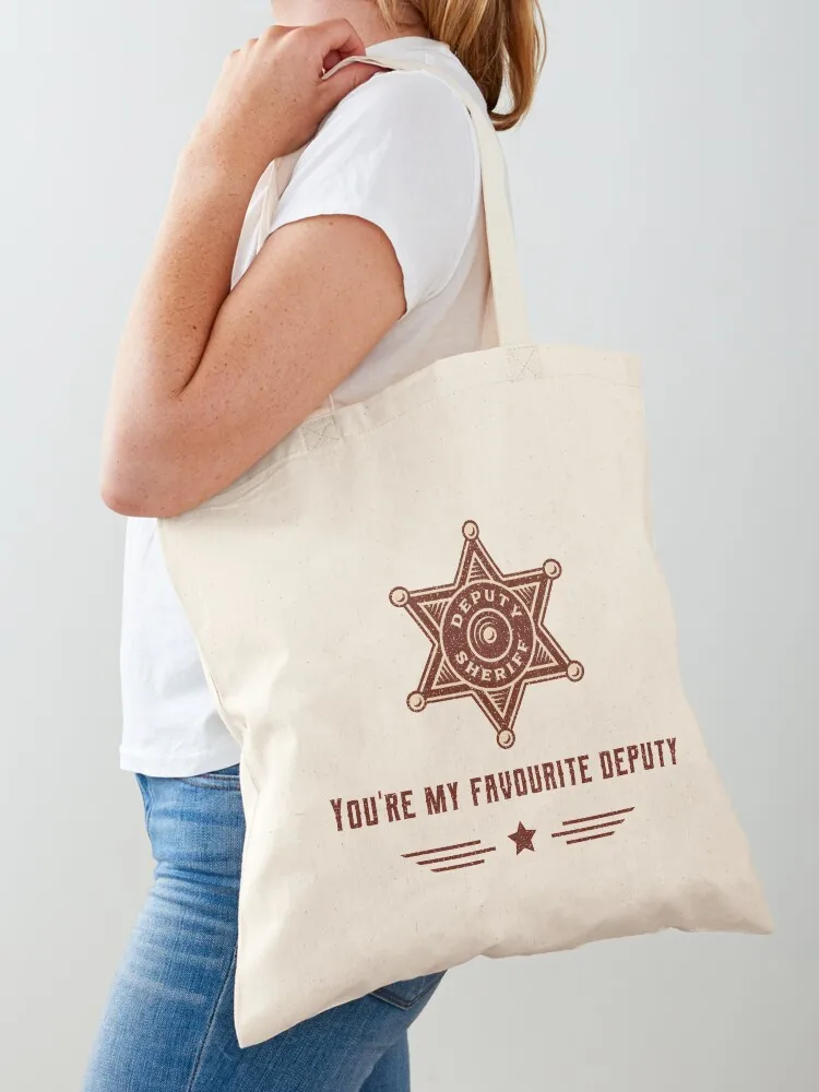 Toy Story Woody Deputy Sheriff Badge Tote Bag Handbags great bag canvas tote bag