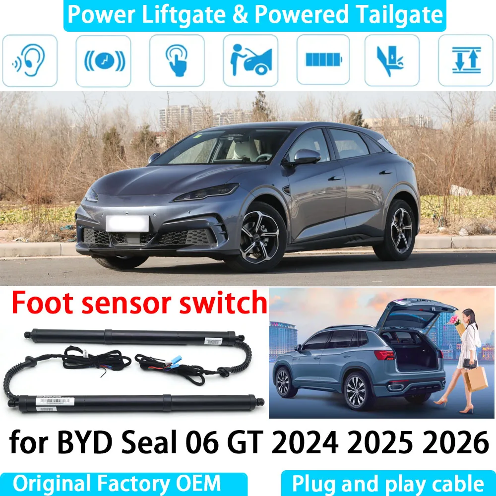 

for BYD Seal 06 GT 2024 2025 2026 Automatic Electric Power Liftgate Powered Tailgate Strut Tail Gate Lift System
