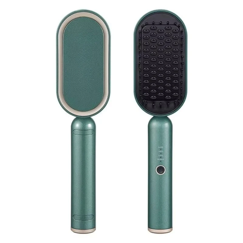 Wholesale Ceramic Heater Professional High-density Teeth Anion Hair Straightener Brush Comb and Dryer for Home Use