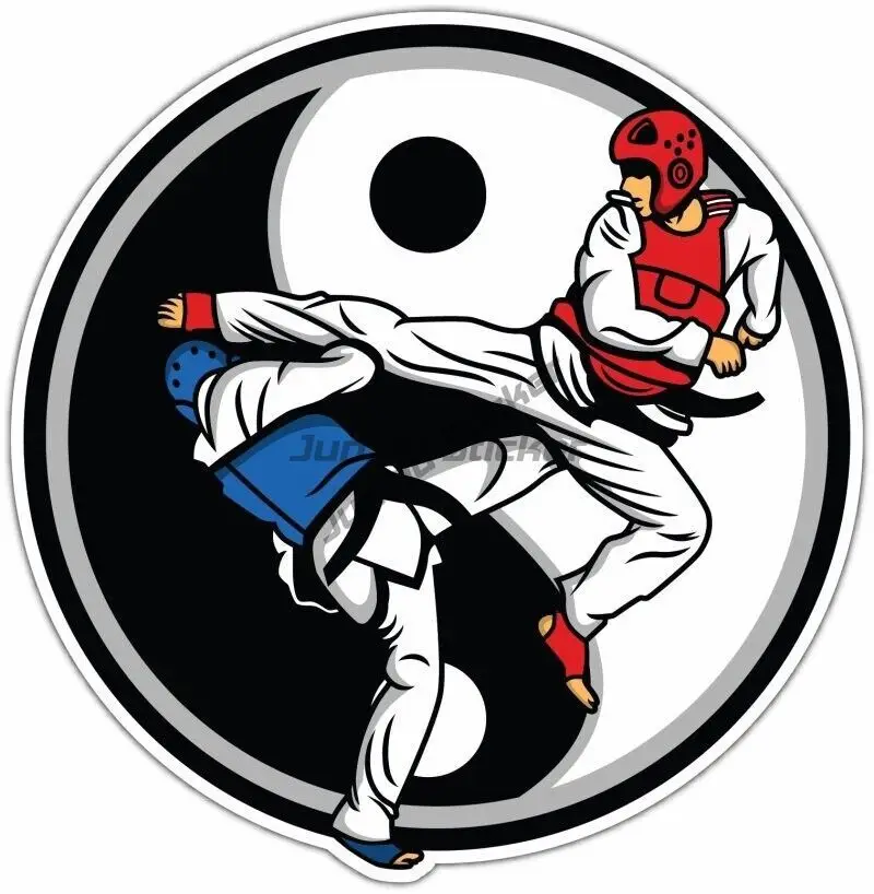 

World Taekwondo Championship Car Bumper Vinyl Sticker Decal Window Truck Camper Guitar Car Body Refrigerator Wall