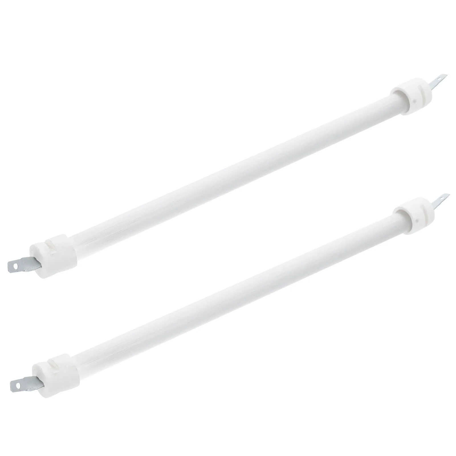 2 قطعة أنبوب سخان كهربائي مقاومة درجات الحرارة العالية توزيع الحرارة السريع دفء مريح مثالية لمبة سخان المساحات الصغيرة #4