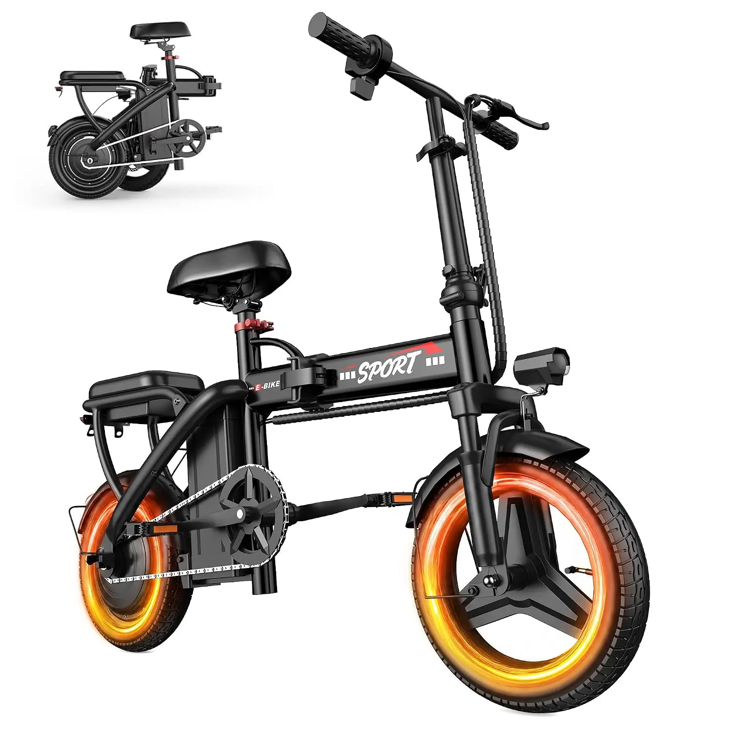 Folding Electric Bike Adults 14