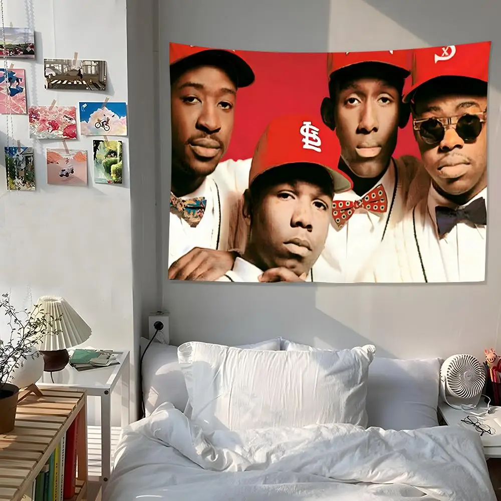 Soul Vocal Group Boyz II Men Tapestry Aesthetic Room Decor Lightweight Durable Wall Art with Fine Workmanship