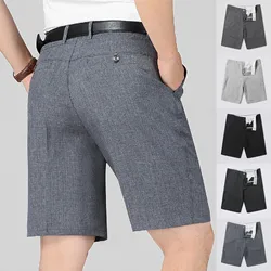 Golf Shorts Mens Summer Slim Fit Baseball Golf Shorts Sweatpants Male Elastic Sports Wear Fast Dry Casual Trousers