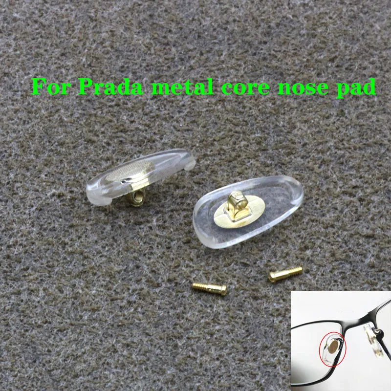 

Glasses Nose Pad Leaf Accessory Gold silver Length 14.5mm Width 7mm For Men's Women's Sunglasses Myopia Frames Accessories