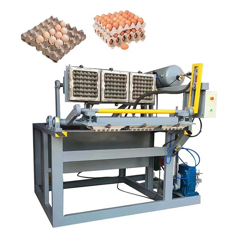 Commercial Egg Tray Making Machine Automatic Paper Pulp Forming Equipment for Egg Box Carton Production