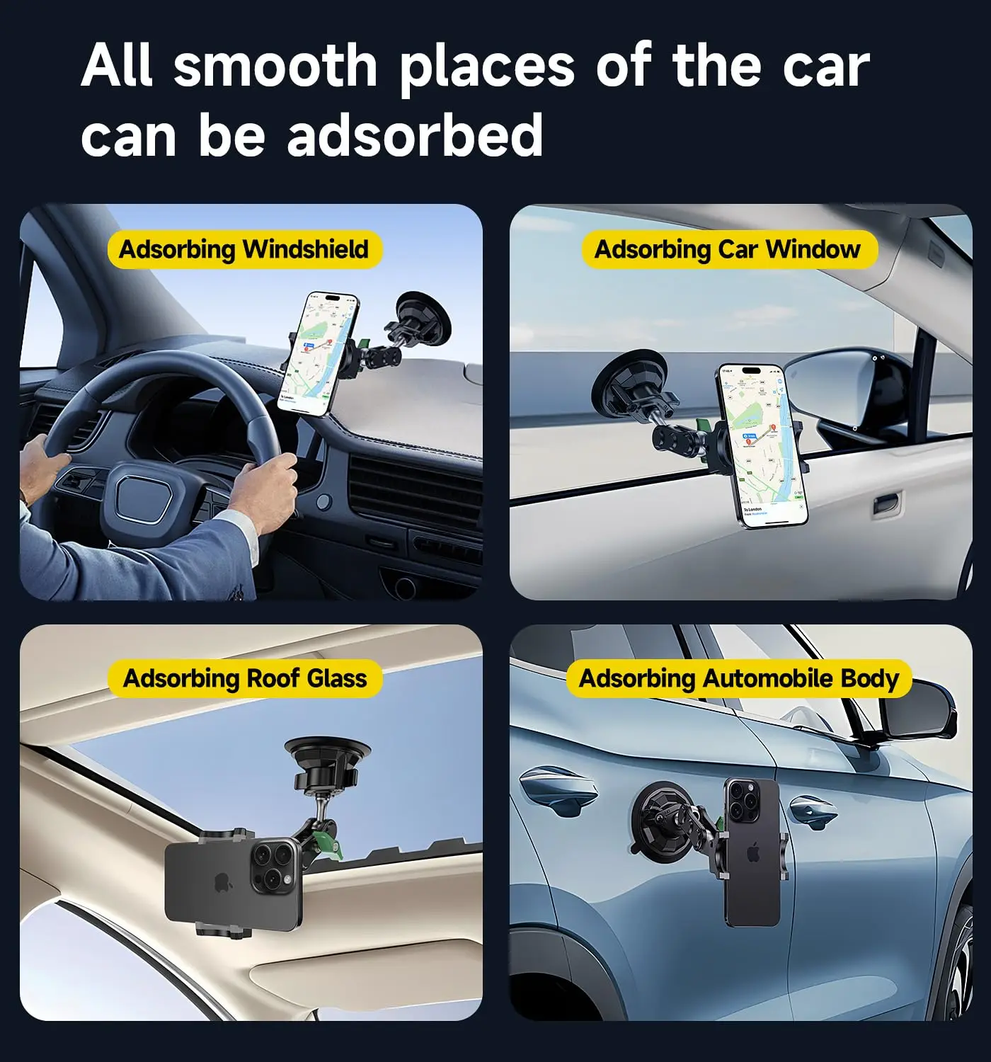 Thumbnail 3 - #14 Latest Windshield Phone Holders Offers