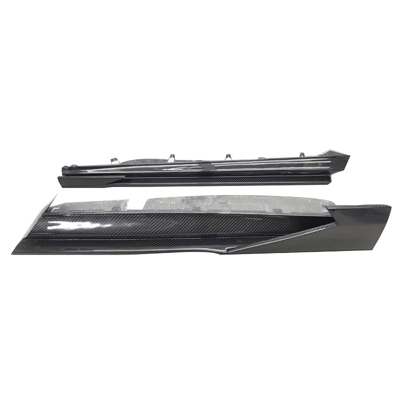 

MIW Style Dry Full Carbon Fiber Car Exterior Parts Side Skirts For Mclaren GT Carbon Front Skirts