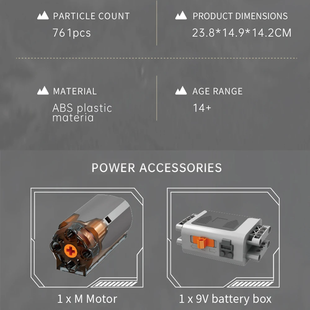 Mold King 10207 V12 Motor Bouwstenen Technisch Deel PAG Super Auto Gemotoriseerd Simulatie Model Elektrisch Speelgoed Kids Gift