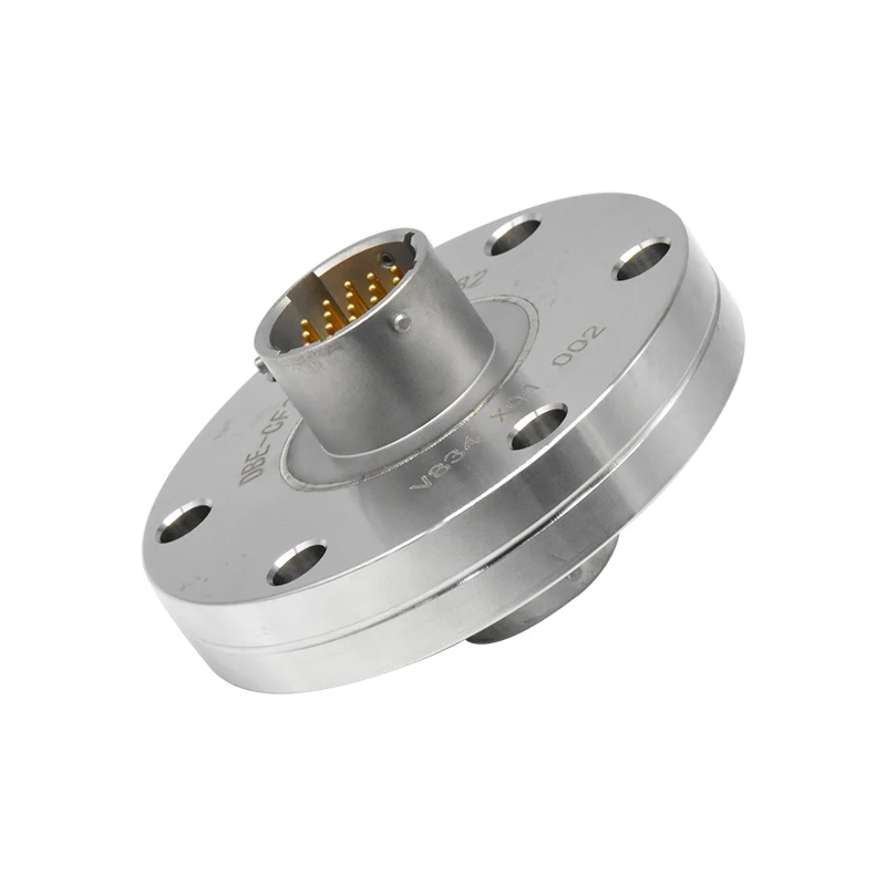 Glass sealed Connector Vacuum sealed 19 Pin High-temperature Resistant Kovar Alloy Circular Aviation Socket
