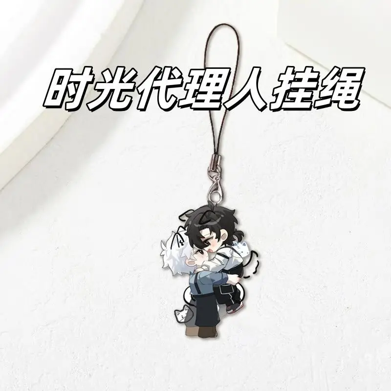 2 個アニメ LINKC リックチャールズアクリルかわいい携帯電話チェーンペンダントキーホルダーストラップバッグバックパックペンダント装飾ギフト