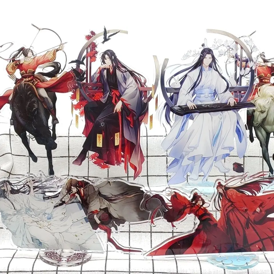 Anime Mo Dao Zu Shi Acrylic Stand The Founder of Diabolism Wei Wuxian Lan Wangji Jiang Yanli Model Toy gift