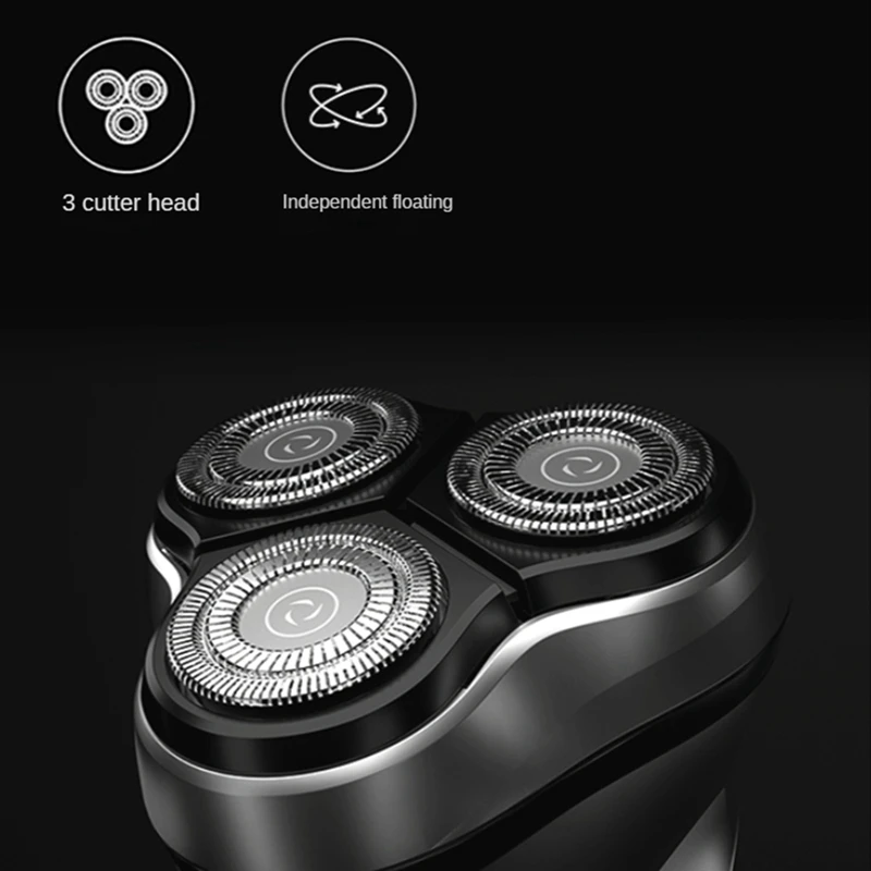 Cabezal de cuchilla de repuesto para máquina de afeitar eléctrica Blackstone para hombres, cabezal de cuchilla flotante 3D, limpieza de hoja extraíble