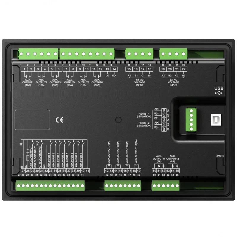 2026 Smartgen HAT835 Three Power Bus Tie Controller Tri-supply Module Automatic Controller Panel