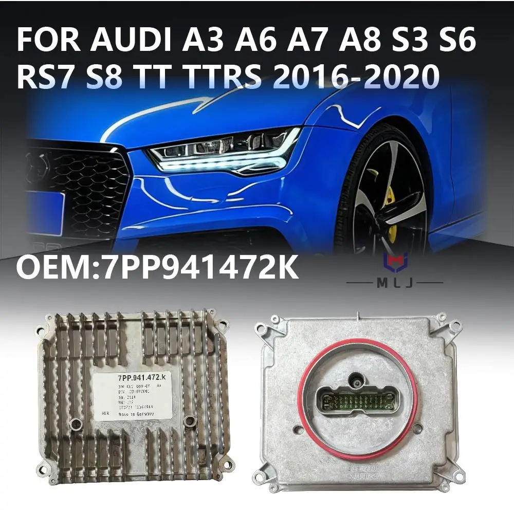 

7PP941472K 7PP.941.472.K For Audi A3 A6 S6 A7 S7 RS7 Matrix DRL Ballast Module LED Headlight Computer Control Car Accessories