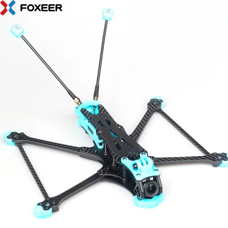 

Foxeer MEGA 7 inch LR DC Long Range Frame 305mm T700 Carbon with Silky Coating for O3 / Analog / Vista / HDzero / Walksnail LR7