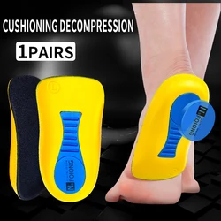 1 Mềm PU Gel Lót Đế Cho Gót Chân Spurs Đau Chân Đệm Chân Chăm Sóc Một Nửa Gót Đế Trong Miếng Lót Chiều Cao tăng Nam Nữ