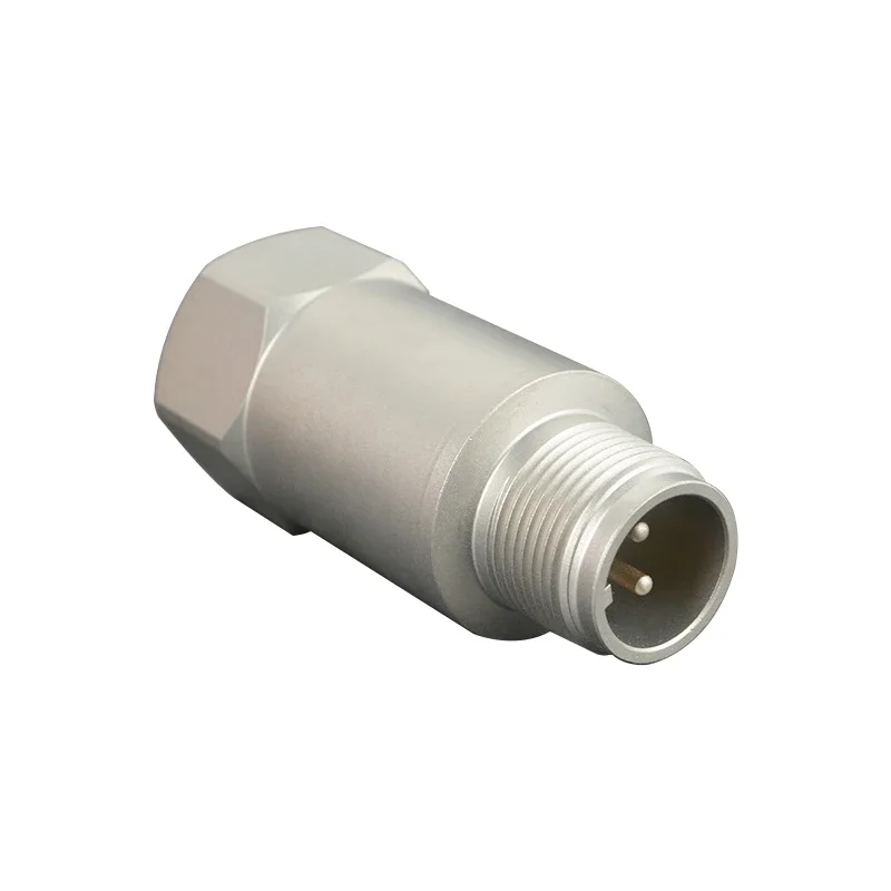 Piezoelectric vibration temperature integrated acceleration sensor