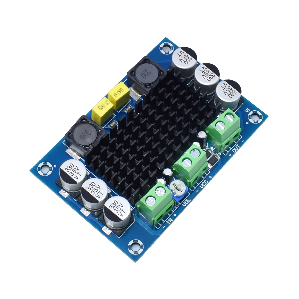 LIZAO TPA3116 D2 TPA3116DA DC 12V 24V 100W Mono Channel Digital Power Audio Amplifier Board TPA3116D2 Large Capacity Board