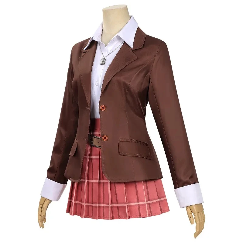 

A;3\v,7'd/Angela Cosplay Costume Woman School JK Uniform Dress for Adult Game Lovers Party Con Clothing Set6'b\7.n;8/