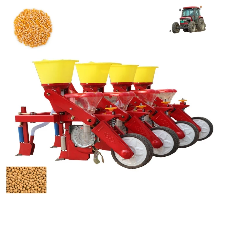 Maize Soybean Planter Seeders Drill 8 Rows Corn Planter With Fertilizer Planters Adjustable Row Planter