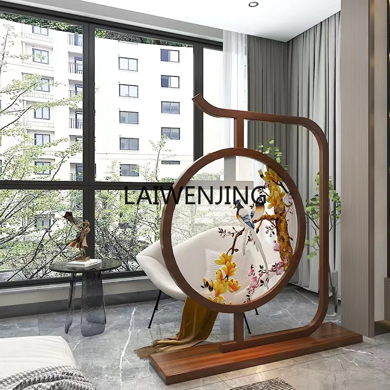 

SGF new Chinese-style seat screen entrance entrance study partition elegant double-sided embroidery