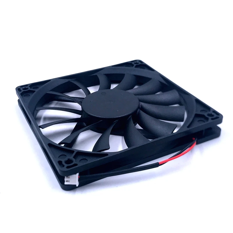 

Slim 15mm Thickness, Best for Small Case, Big Airflow 120mm 120*120*15MM 0.46A 2300RPM 2-PIN