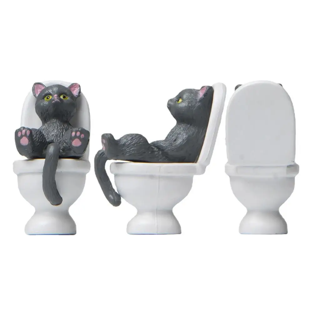 The Cat Simple Cute Practical Portable Decorations Toilet Fashion Beautiful Durable Home Furnishing Desktop Interesting