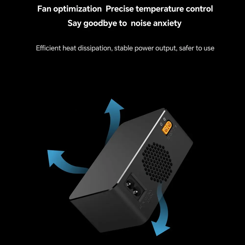 HOTA T330 Adattatore di alimentazione GaN al nitruro di gallio 330W GaN + SiC AC 100-240V 50-60Hz Accessori Pro ad alta potenza di piccole dimensioni RC