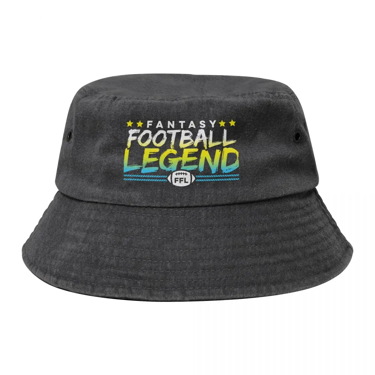 

Fantasy Football Legend FFL Bucket Hat Custom Cap Thermal Visor Hats For Women Men's