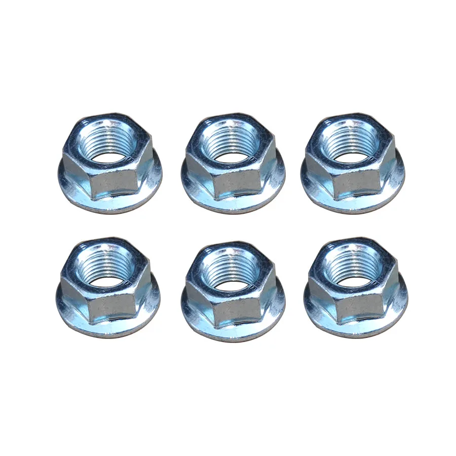 12mm 14mm M12 M14 1.25 Teeth Nut for Pit dirt bike Rear Axle Spindle  12mm 14mm