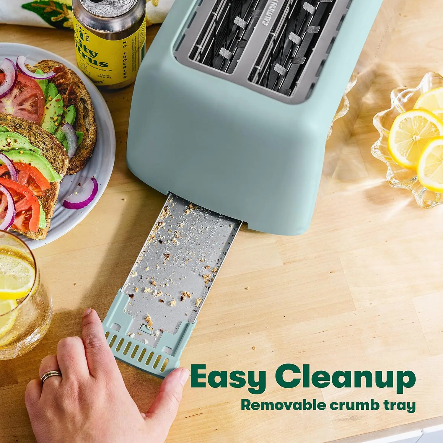 4 شرائح محمصة مع فتحة طويلة وصينية فتات قابلة للإزالة ، 7 خيارات تظليل ، إيقاف تلقائي ، زر إلغاء وإعادة تسخين ، خبز محمص & B