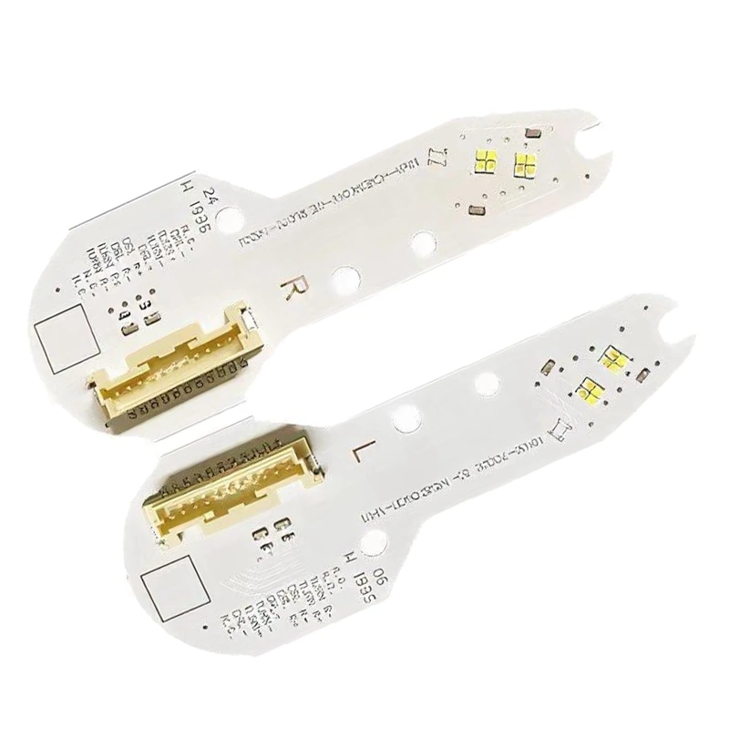 NCSMT 1Pair Front LED Daytime Running Light Board Turn Signal Chip for Geely Vision X6 19-21 LED Light Source Module Board