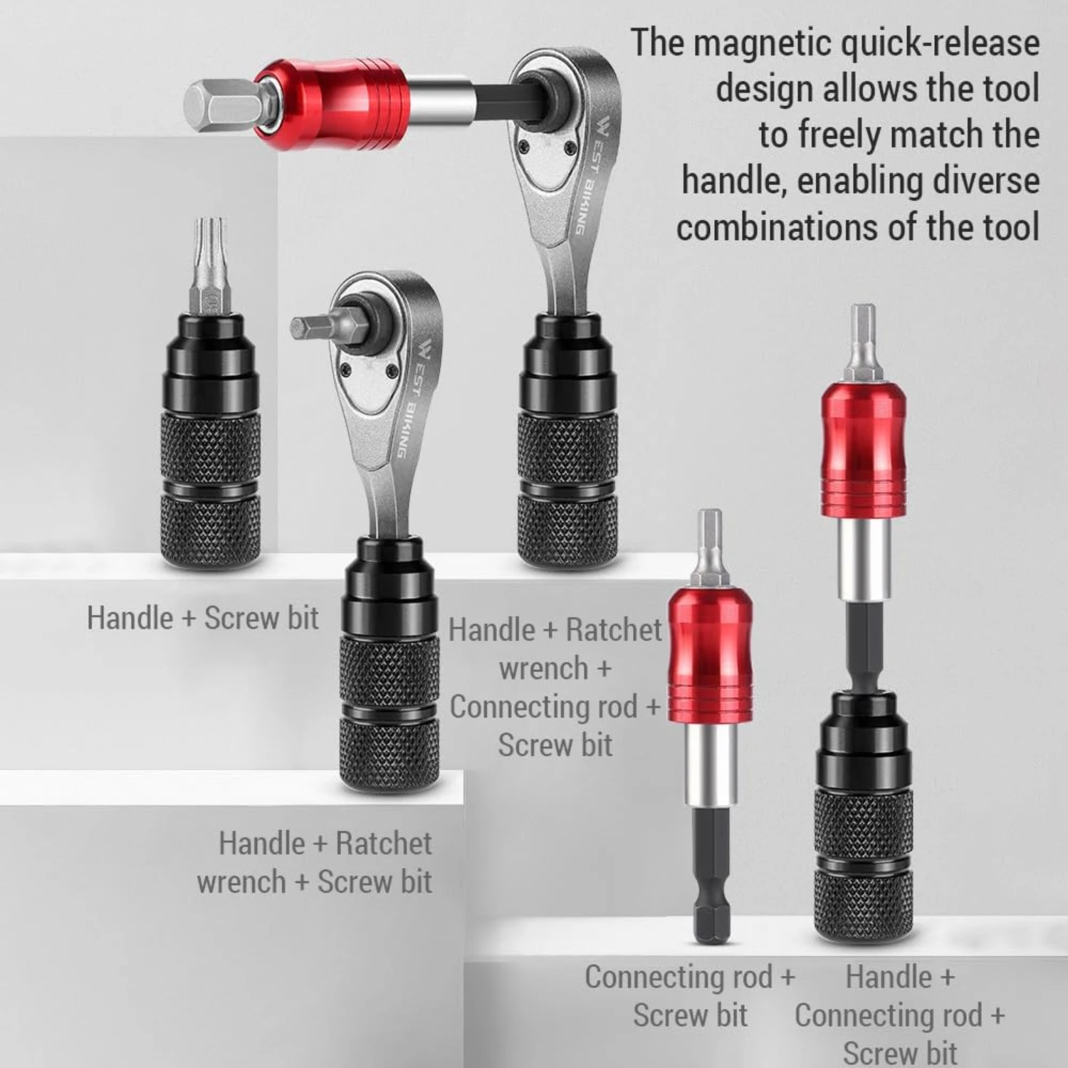 Efficient Ultimate Professional Complete Aluminum Alloy Multi-Tool Bike Repair Kit - The Perfect Set for Comprehensive and Effec