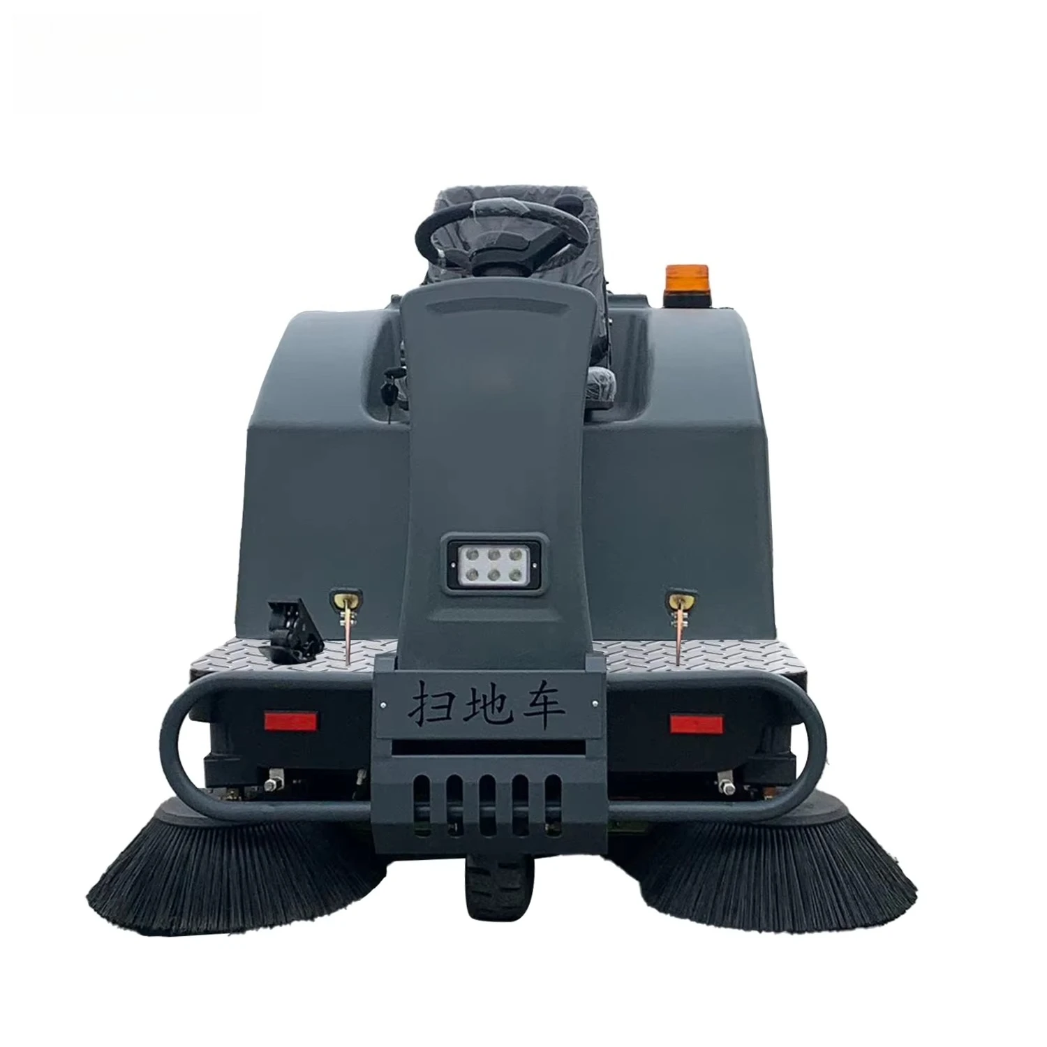 Street Sweeper Truck Road Sweeping Machine Quality Battery 12 Month Warranty Steel Chassis Collision Resistant