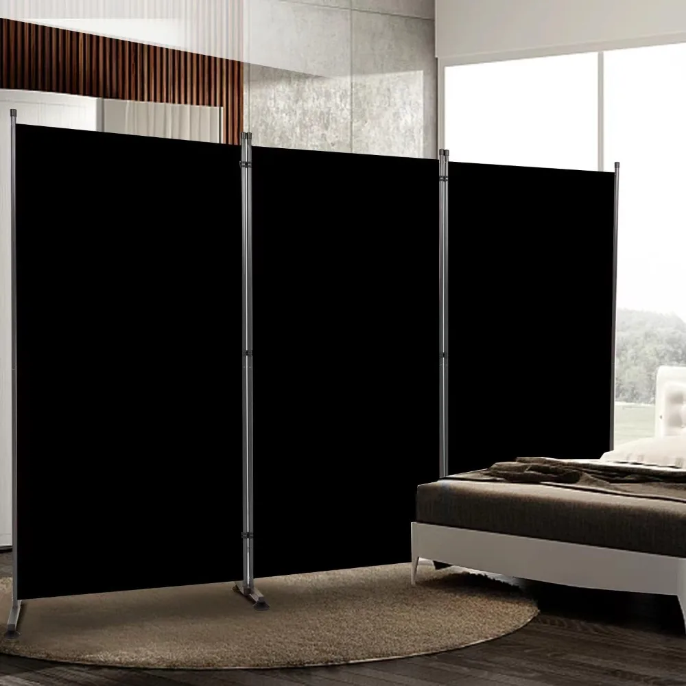 

Room Divider Folding Privacy Screens, 3 Panel Partition Room Dividers Freestanding Design, Portable Wall Divider for Room