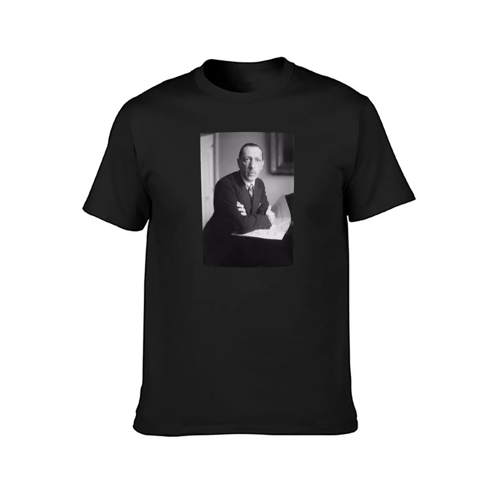 Portrait of Igor Stravinsky T-Shirt customs design your own sports fans cute tops vintage clothes men clothing