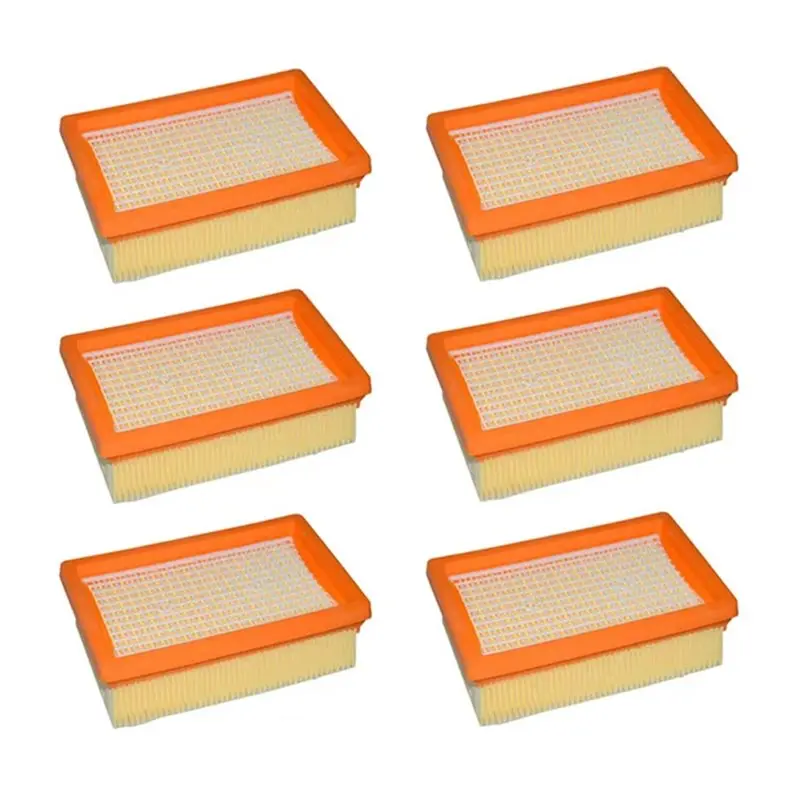 

Сменный HEPA-фильтр для пылесосов KARCHER MV4 MV5 MV6 WD4 WD5 WD6, система очистки воздуха, 6 шт.